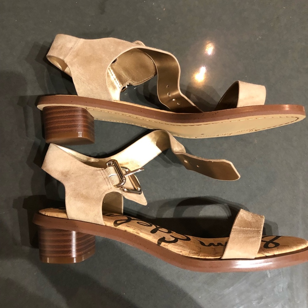 Brand new, never worn, Sam Edelman Nude Sandals